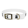 Diggity Dog - White/Black Dog Collar