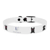 Diggity Dog - White/Black Dog Collar