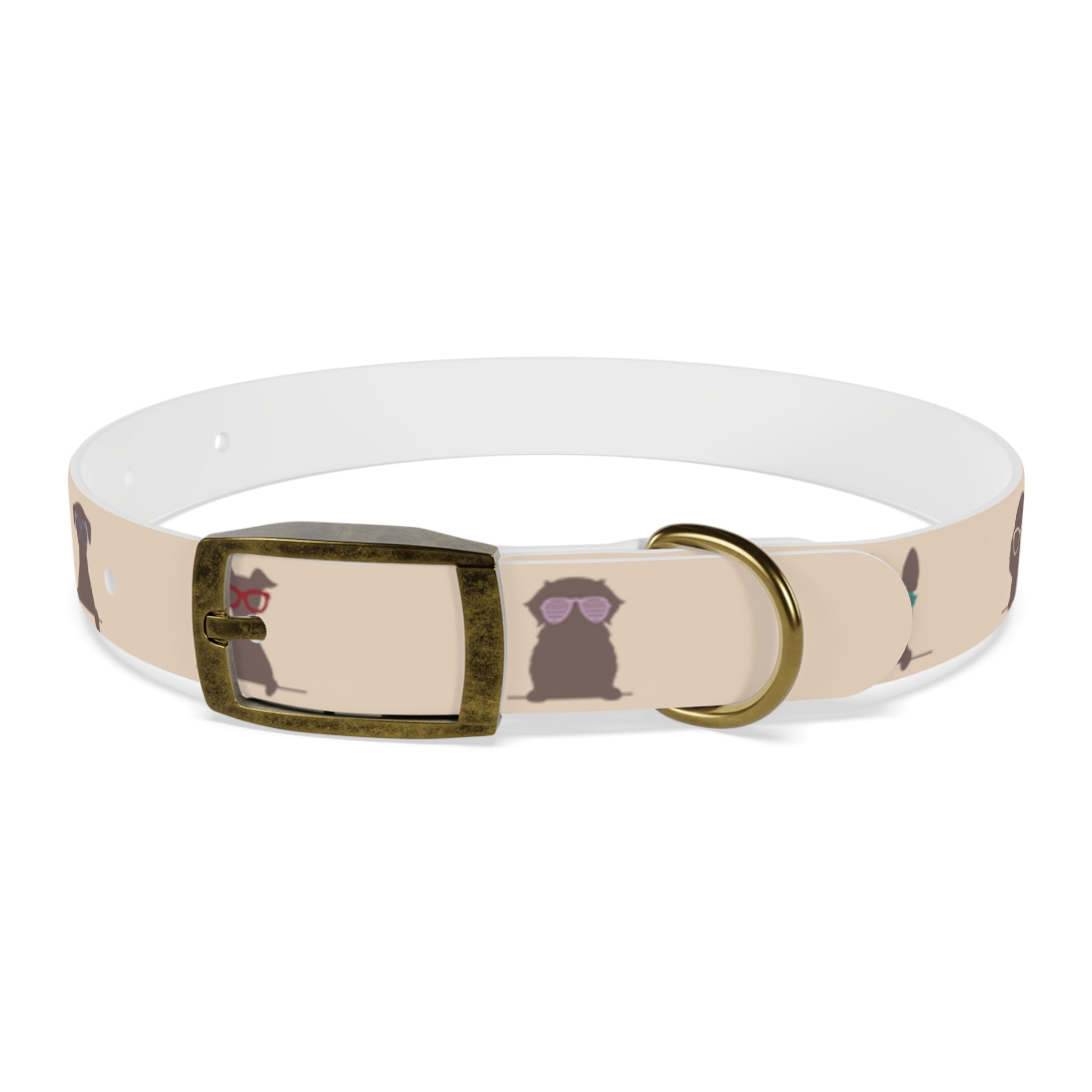 Diggity Dog - Tan/Oatmeal Dog Collar