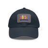 Des Moines: Est. 1857 Leather Patch Navy Hat - Spring