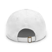 Des Moines: Est. 1857 Leather Patch White Hat - Spring