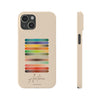 Color Swatch iPhone Slim Case - Autumn