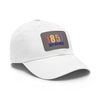 Des Moines: Est. 1857 Leather Patch White Hat - Spring