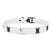 Diggity Dog - White/Black Dog Collar