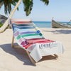 Color Swatch Beach Towel - Summer