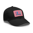 Des Moines: Est. 1857 Leather Patch Black Hat - Summer