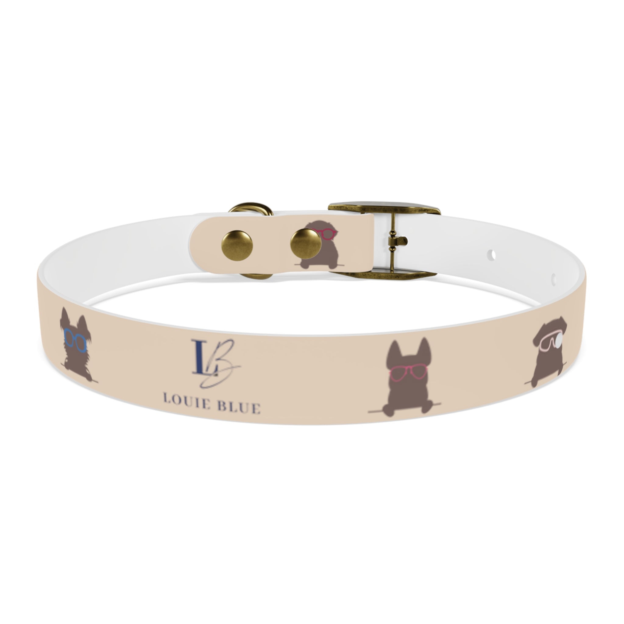 Diggity Dog - Tan/Oatmeal Dog Collar