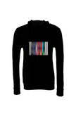 Color Swatch Zip Hoodie (Black) - Winter