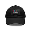 Des Moines: Est. 1857 Leather Patch Black Hat - Winter