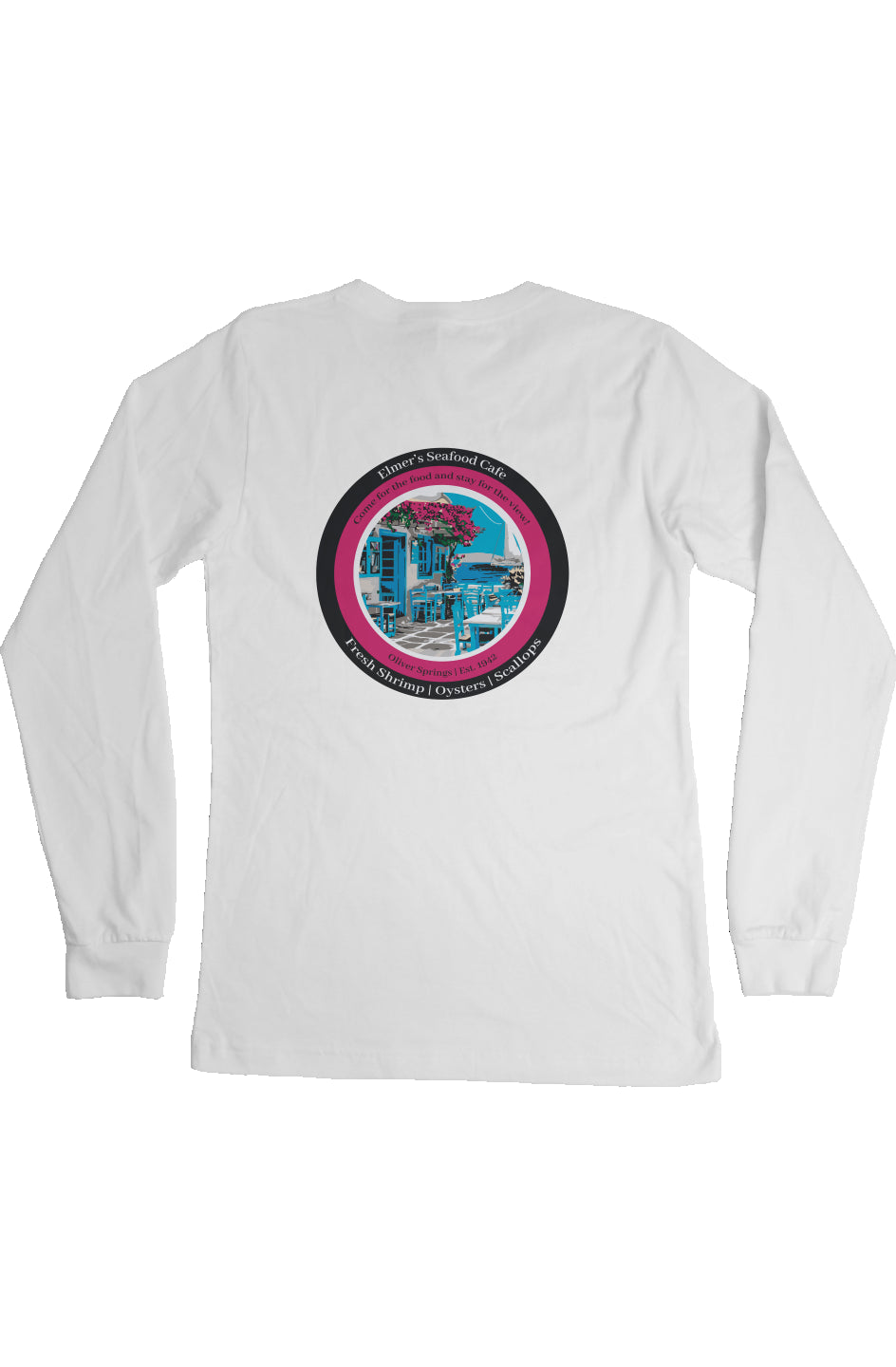 Elmer's Seafood Cafe Long Sleeve Tee - Winter