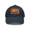 Des Moines: Est. 1857 Leather Patch Navy Hat - Autumn