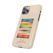 Color Swatch iPhone Slim Case - Autumn